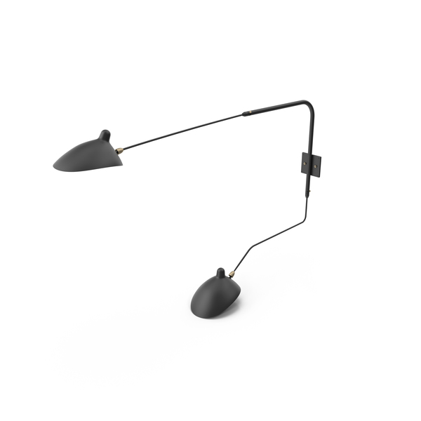 Loft Style Sconce Mouille Wall Lamp PNG & PSD Images