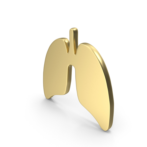 Logo Lungs Gold PNG & PSD Images Logo Lungs Gold PNG & PSD Images