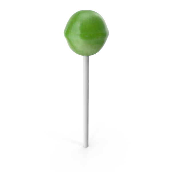 Lollipop Green Licked PNG & PSD Images Lollipop Green Licked PNG & PSD Images