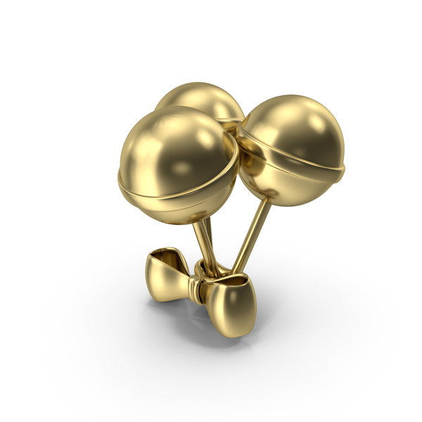 Lollipop Symbol Gold PNG & PSD Images