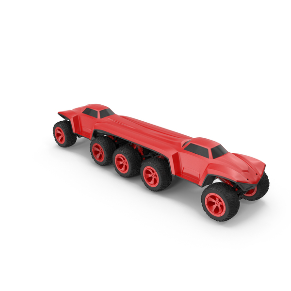Long Red Toy Car PNG & PSD Images