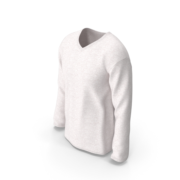 Clothing: Long Sleeve Worn Male V Neck White Blank PNG & PSD Images Clothing: Long Sleeve Worn Male V Neck White Blank PNG & PSD Images