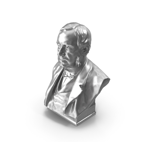Louis De Geer Metal Bust PNG & PSD Images Louis De Geer Metal Bust PNG & PSD Images