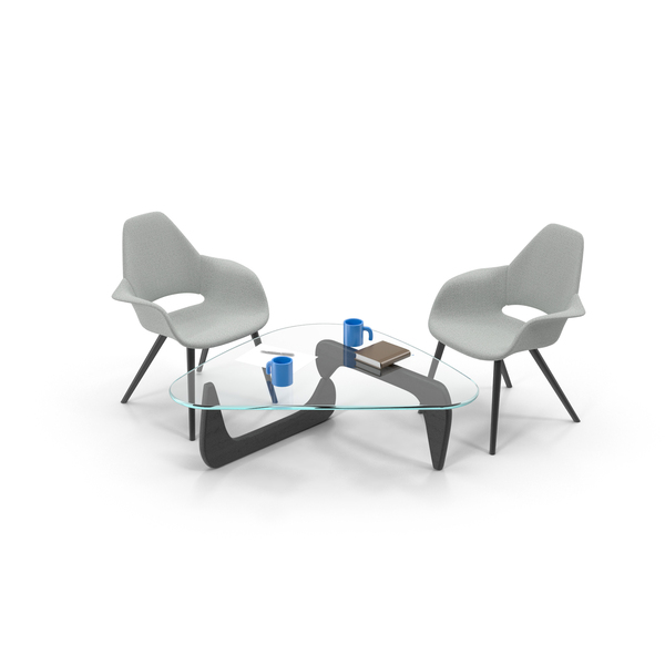 Coffee Table: Lounge Set PNG & PSD Images