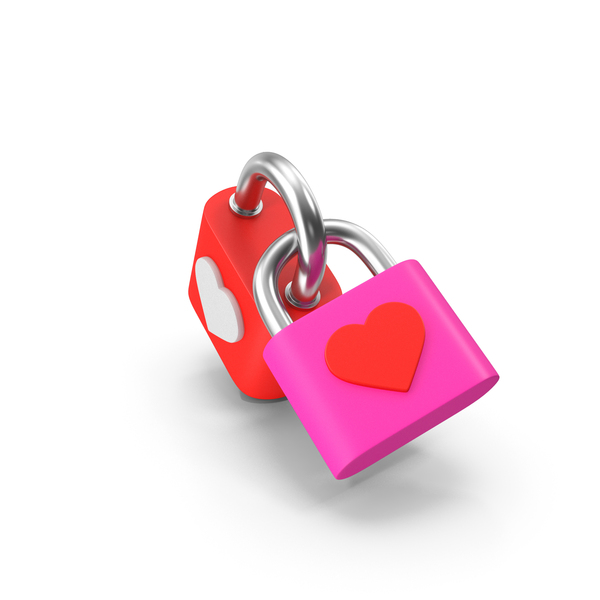 Love Padlock PNG & PSD Images