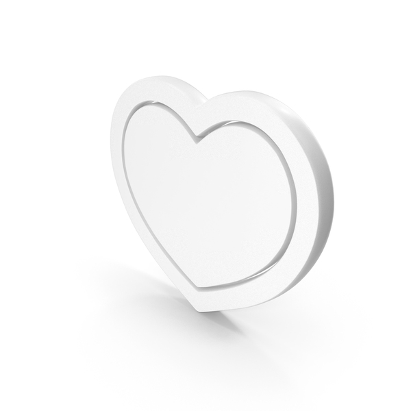 Heart Shape: Love Symbol White PNG & PSD Images Heart Shape: Love Symbol White PNG & PSD Images