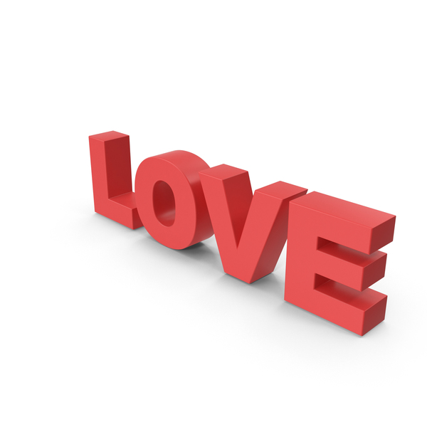 Love Text PNG Images & PSDs for Download | PixelSquid - S11250070B