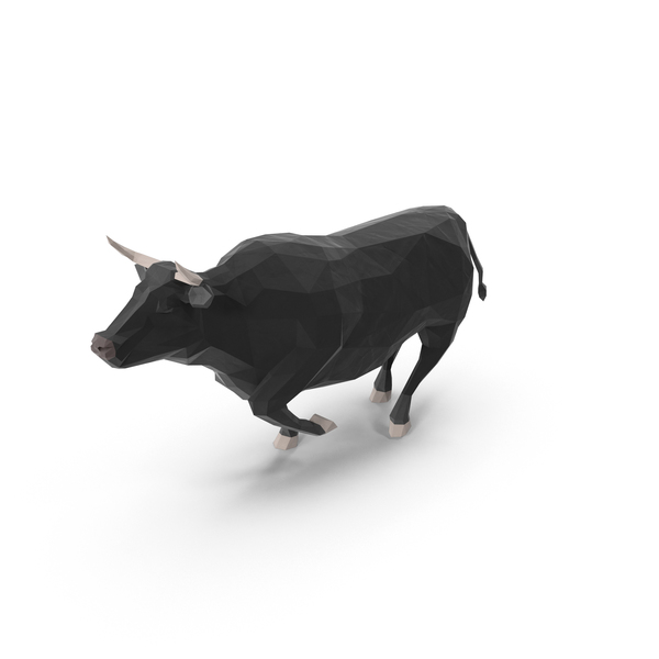 Low Poly Bull PNG & PSD Images Low Poly Bull PNG & PSD Images