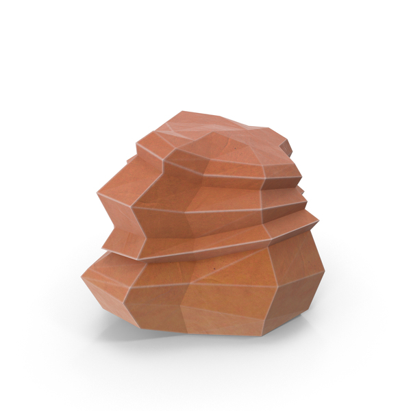 Low Poly Desert Rock PNG & PSD Images Low Poly Desert Rock PNG & PSD Images