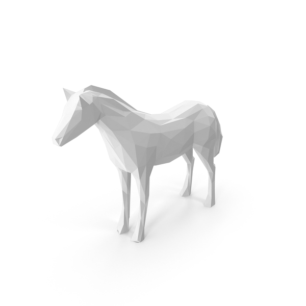 Low Poly Horse PNG & PSD Images Low Poly Horse PNG & PSD Images
