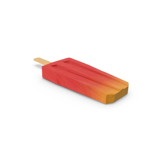 Low Poly Popsicle PNG & PSD Images Low Poly Popsicle PNG & PSD Images
