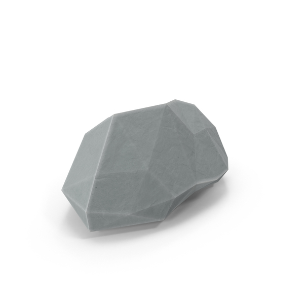 Low Poly Rock PNG & PSD Images