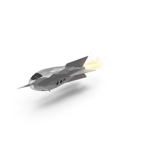 Low Poly Rocket Ship PNG & PSD Images Low Poly Rocket Ship PNG & PSD Images