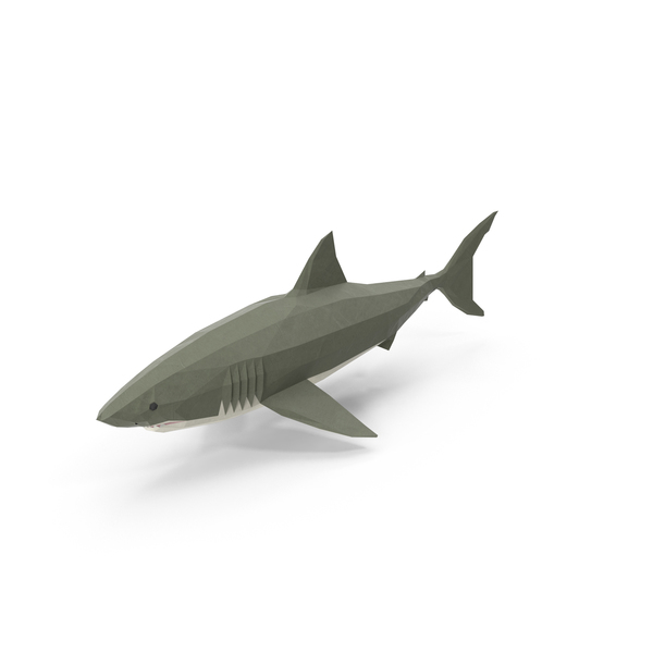 Low Poly Shark PNG & PSD Images Low Poly Shark PNG & PSD Images