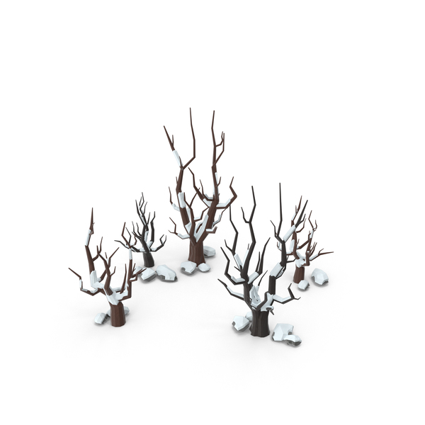 Forest: Low Poly Snow Scene PNG & PSD Images Forest: Low Poly Snow Scene PNG & PSD Images