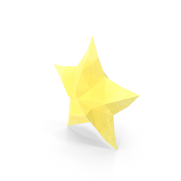 Low Poly Star PNG & PSD Images