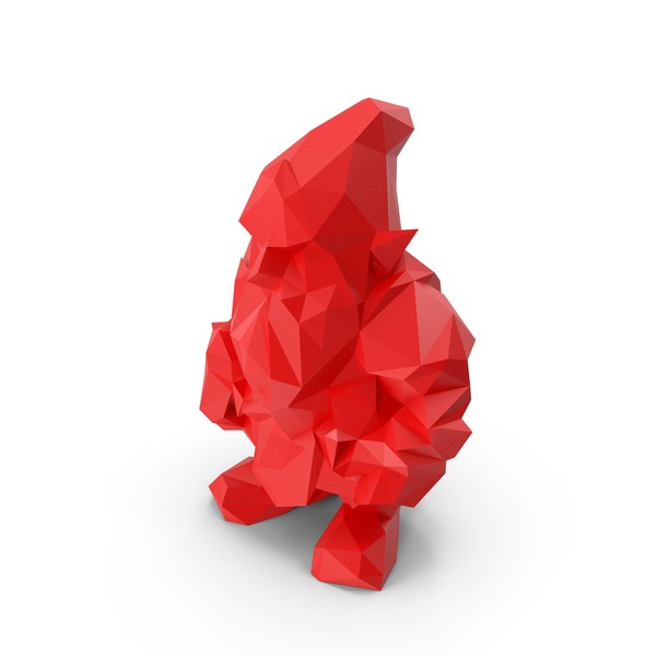 Sculpture: Low Poly Stylized Dwarf PNG & PSD Images Sculpture: Low Poly Stylized Dwarf PNG & PSD Images