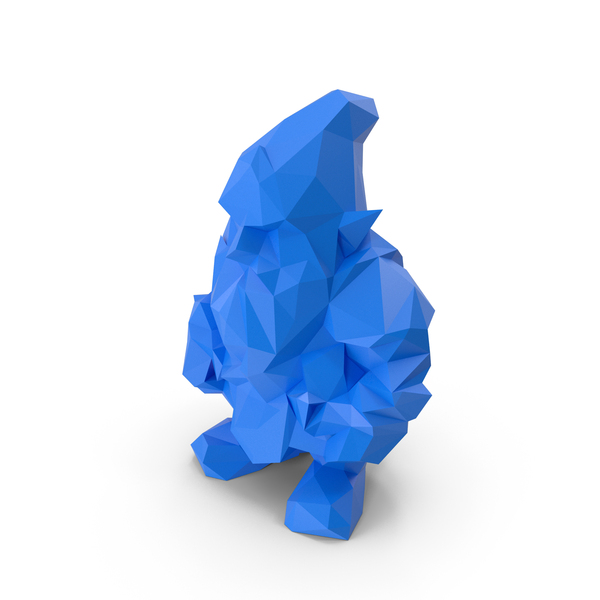 Sculpture: Low Poly Stylized Dwarf PNG & PSD Images Sculpture: Low Poly Stylized Dwarf PNG & PSD Images