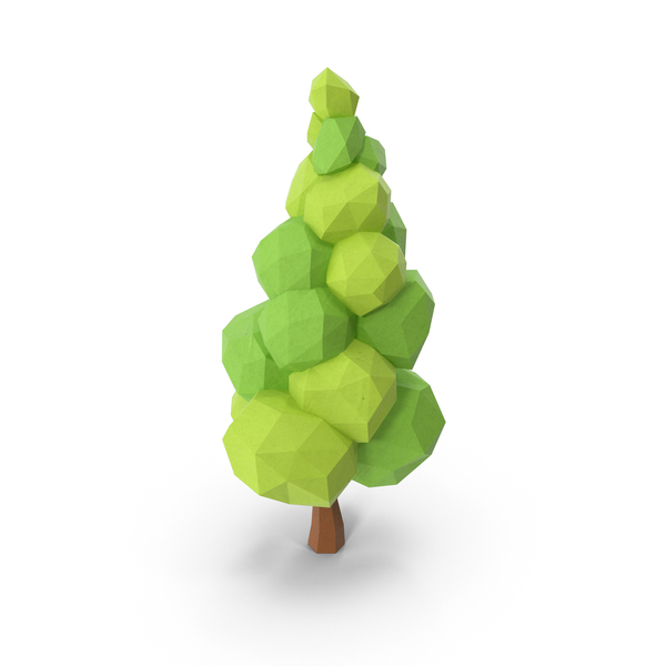 Low Poly Tree PNG & PSD Images