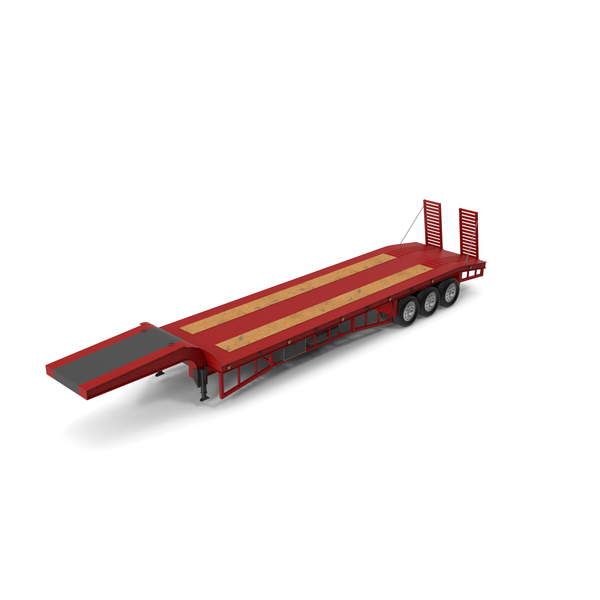 Lowboy Trailer PNG & PSD Images