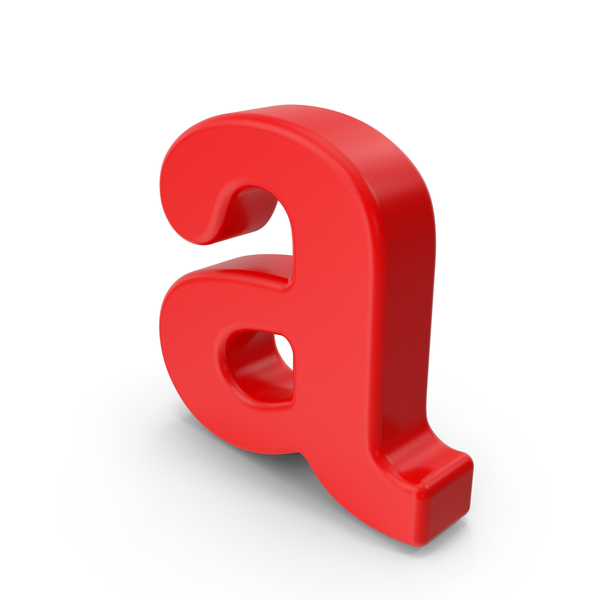 Roman Alphabet: Lowercase Letter A PNG & PSD Images