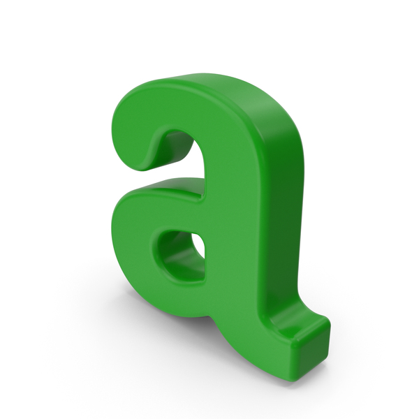 Roman Alphabet: Lowercase Letter A PNG & PSD Images