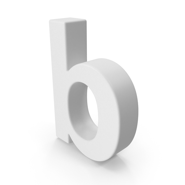 Lowercase Letter B PNG Images & PSDs for Download | PixelSquid - S122861240