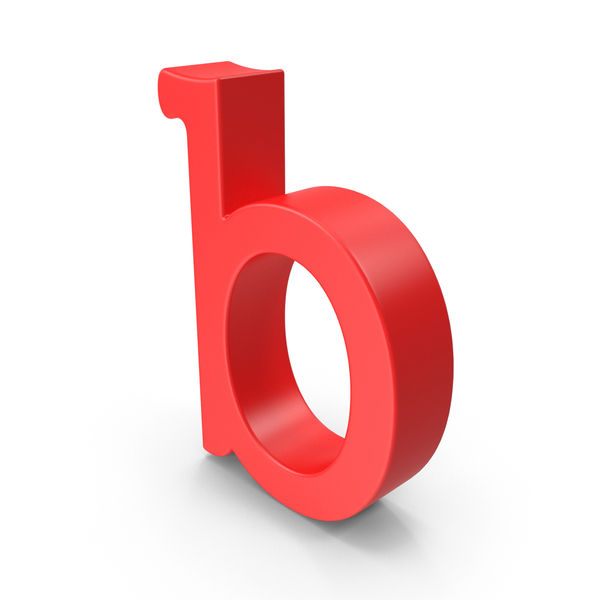 Lowercase Letter B PNG Images & PSDs for Download | PixelSquid - S122542452