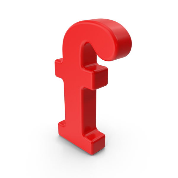 Roman Alphabet: Lowercase Letter F PNG & PSD Images