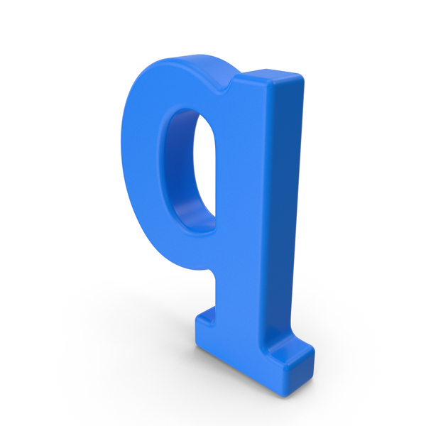Roman Alphabet: Lowercase Letter Q PNG & PSD Images