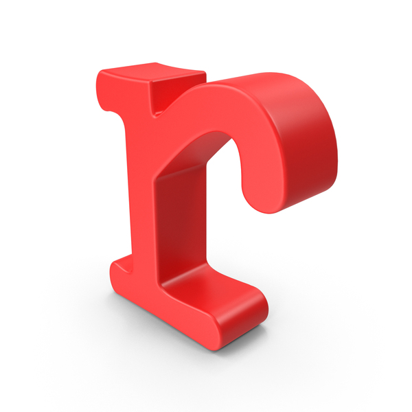 Lowercase Letter R PNG Images & PSDs for Download | PixelSquid - S12254310D