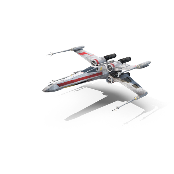 Space Fighter: Luke's X-Wing Starfighter PNG & PSD Images Space Fighter: Luke's X-Wing Starfighter PNG & PSD Images