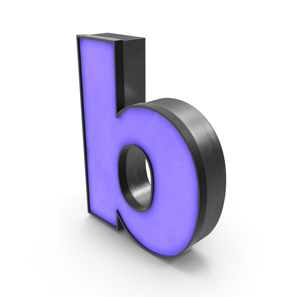 Symbols: Luminous Letter B Blue Lowercase PNG & PSD Images Symbols: Luminous Letter B Blue Lowercase PNG & PSD Images