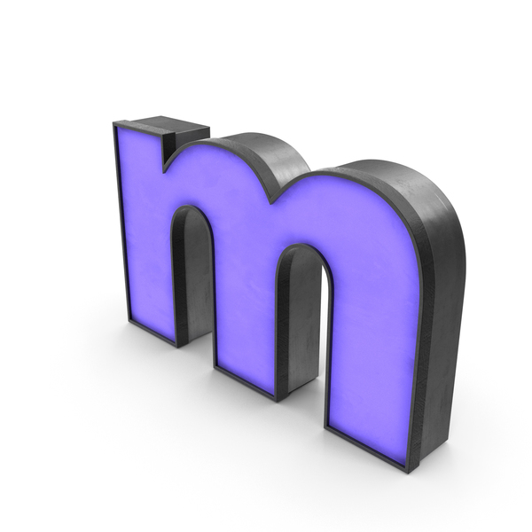 Symbols: Luminous Letter m Blue Lowercase PNG & PSD Images Symbols: Luminous Letter m Blue Lowercase PNG & PSD Images
