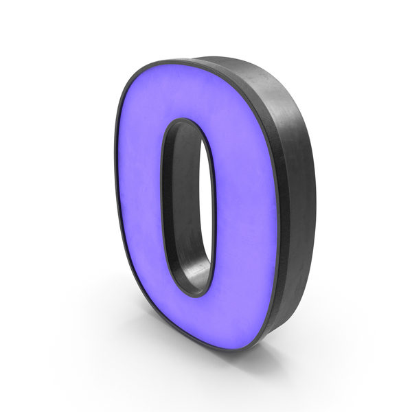 Luminous Number 0 PNG & PSD Images Luminous Number 0 PNG & PSD Images