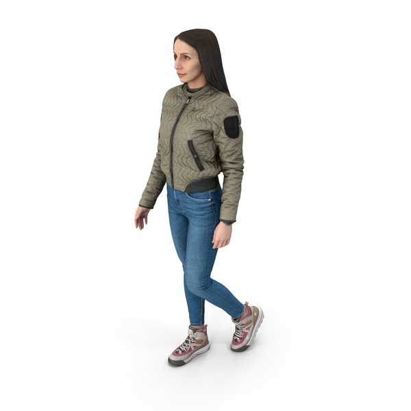 Woman: Luna Casual Autumn Walking Pose PNG & PSD Images Woman: Luna Casual Autumn Walking Pose PNG & PSD Images