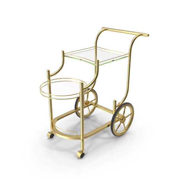 Catering Cart: Luxury Golden Serving Trolley PNG & PSD Images Catering Cart: Luxury Golden Serving Trolley PNG & PSD Images