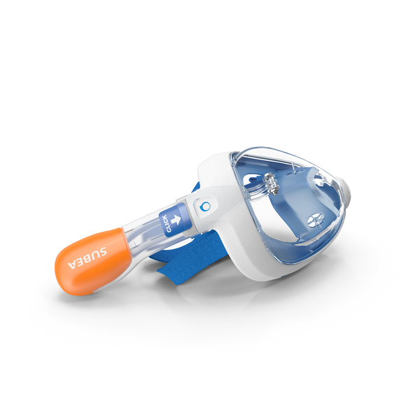 Lying Tribord Subea Easybreath Full Face Snorkel Mask PNG & PSD Images Lying Tribord Subea Easybreath Full Face Snorkel Mask PNG & PSD Images