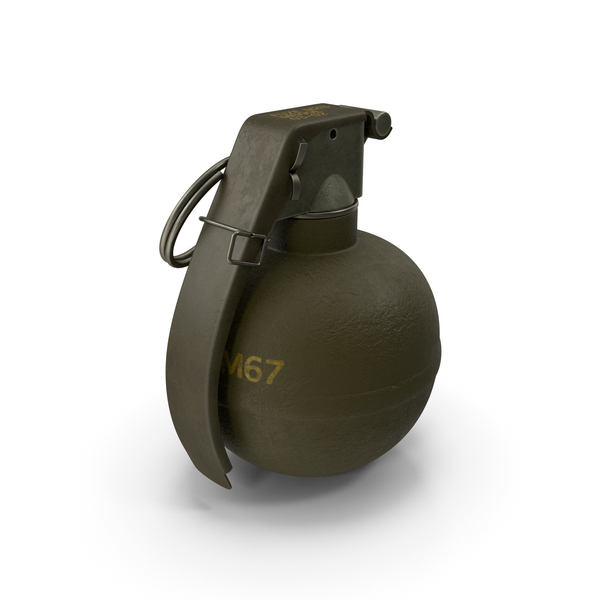 M67 Grenade: M-67 01 PNG & PSD Images