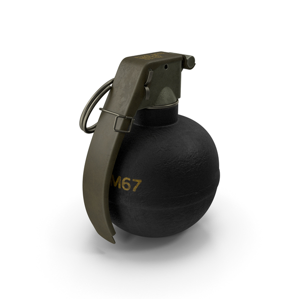 M67 Grenade: M-67 02 PNG & PSD Images