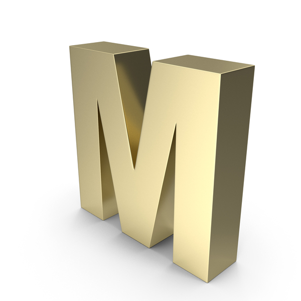 Pendant Necklace: M LETTER GOLD PNG & PSD Images Pendant Necklace: M LETTER GOLD PNG & PSD Images