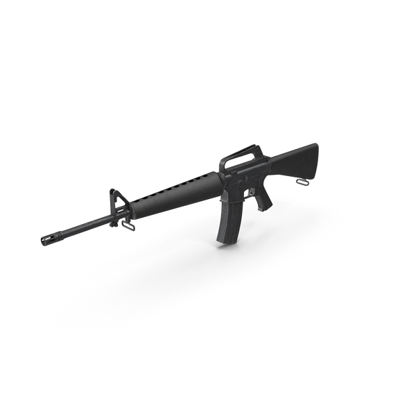 M16 Assault Rifle PNG Images & PSDs for Download | PixelSquid - S122692968