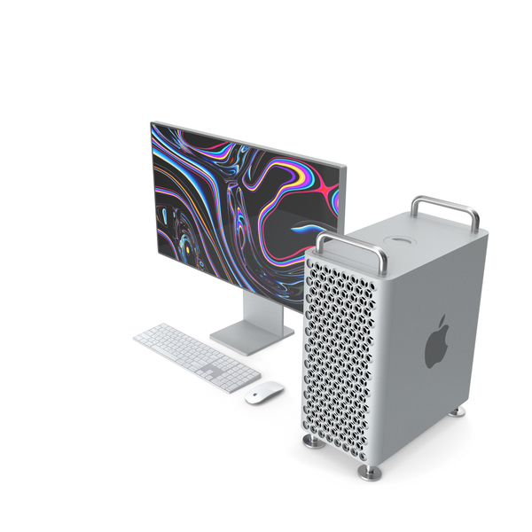 Computer Tower: Mac Pro 2019 Set PNG & PSD Images Computer Tower: Mac Pro 2019 Set PNG & PSD Images