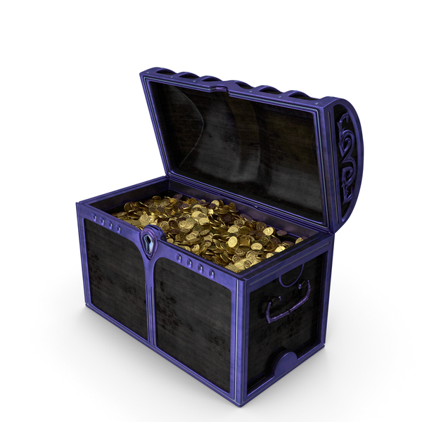 Treasure: Magical Chest With Gold Coins PNG & PSD Images Treasure: Magical Chest With Gold Coins PNG & PSD Images