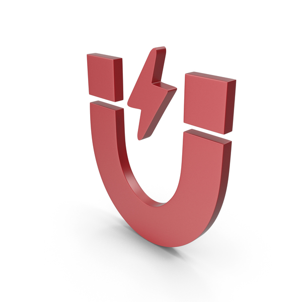 Computer: Magnet Red Icon PNG & PSD Images