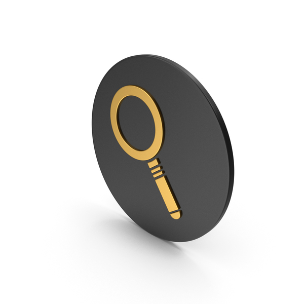 Industrial Equipment: Magnyfying Glass Gold Icon PNG & PSD Images Industrial Equipment: Magnyfying Glass Gold Icon PNG & PSD Images