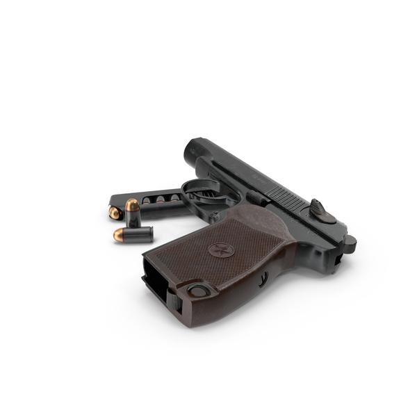 Makarov Pistol Laying Png Images & Psds For Download | Pixelsquid ...