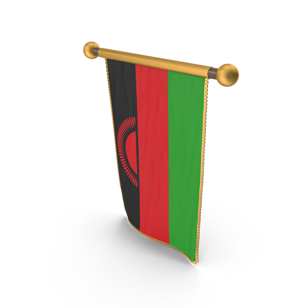 Malawi Country Hanging Flag PNG & PSD Images