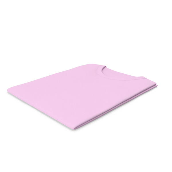 Shirt: Male Crew Neck Folded Pink PNG & PSD Images Shirt: Male Crew Neck Folded Pink PNG & PSD Images