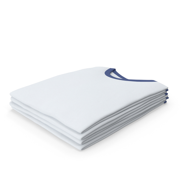 T Shirt: Male Crew Neck Folded Stacked White And Dark Blue PNG & PSD Images T Shirt: Male Crew Neck Folded Stacked White And Dark Blue PNG & PSD Images